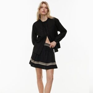 Aritzia Little Moon gazebo mini cotton skirt size small